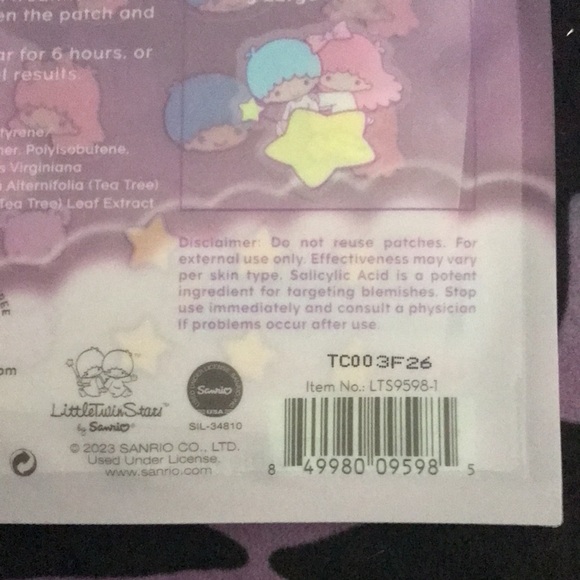 ✨🆕BNIP!The Creme Shop x Little Twin Stars Acne Patches!SEALED!✨ - Picture 7 of 7